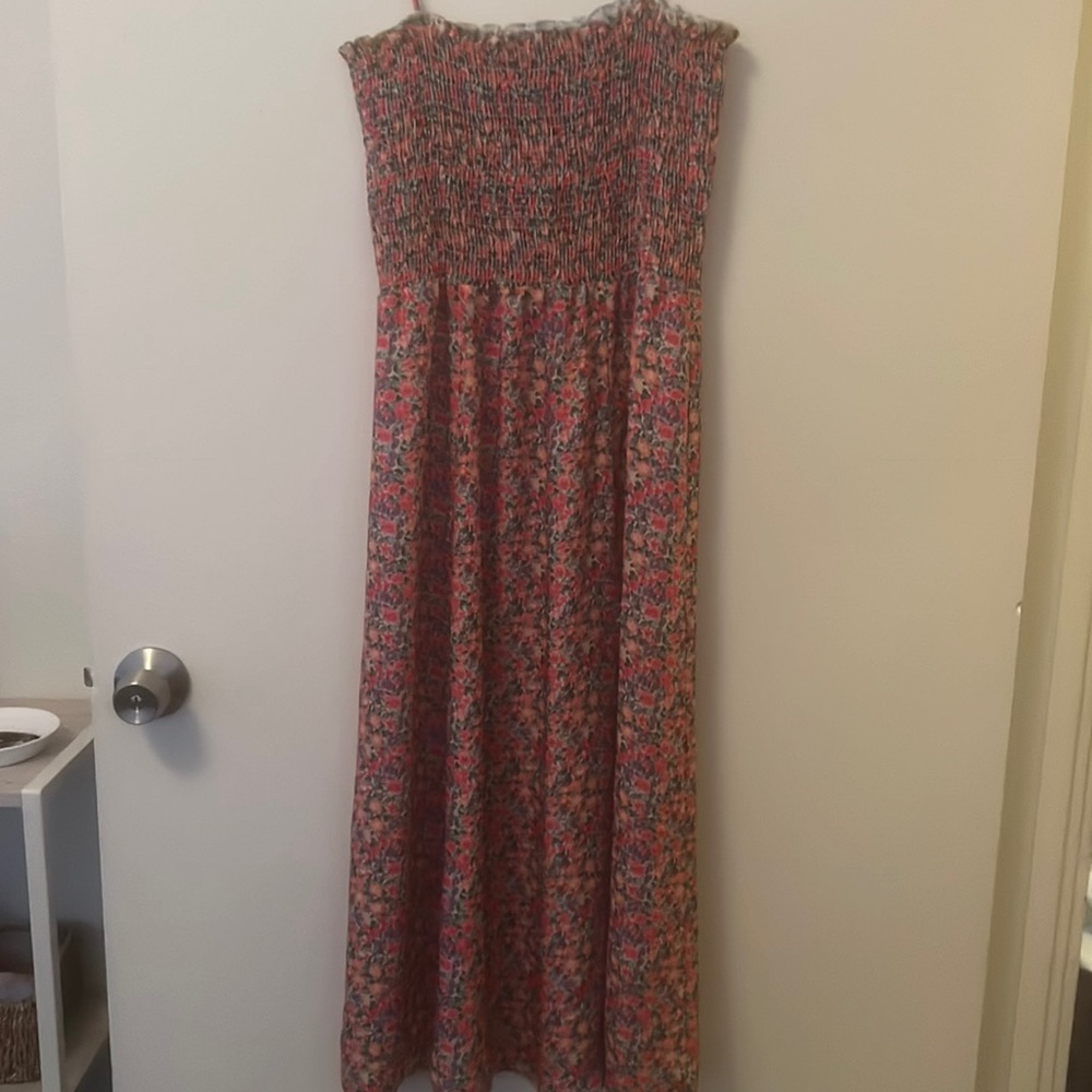 Floral midi dress